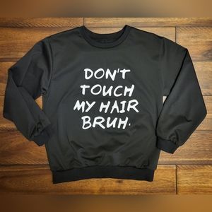 Sweatshirt, girls size 10/12, black